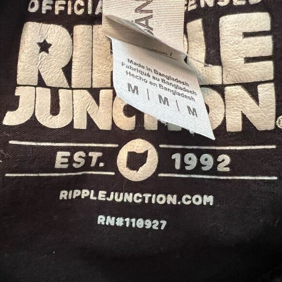 Ripple Junction Black Short Sleeve Tee - Picture 2 of 4